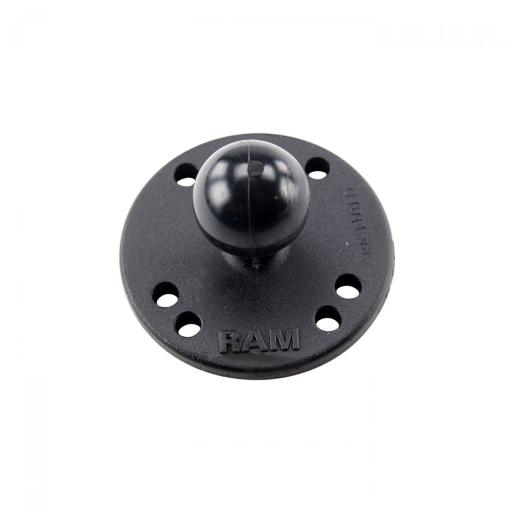 RAM Mount Basisplatte rund, B-Kugel 1