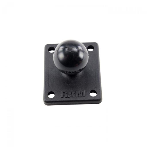 RAM Mount AMPS Basisplatte rechteckig 2 x 1,7" mit 1" Kugel