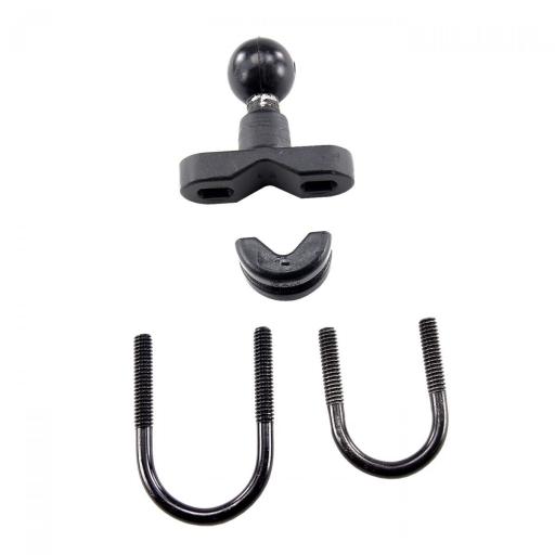 RAM Mount Klemmschelle mit B-Kugel (1") für Rohre bis 31,75mm Durchmesser