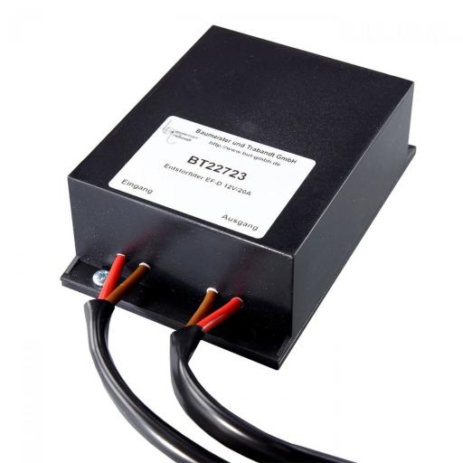 EF-D Entstörfilter 12V/20A für digitale Funkgeräte