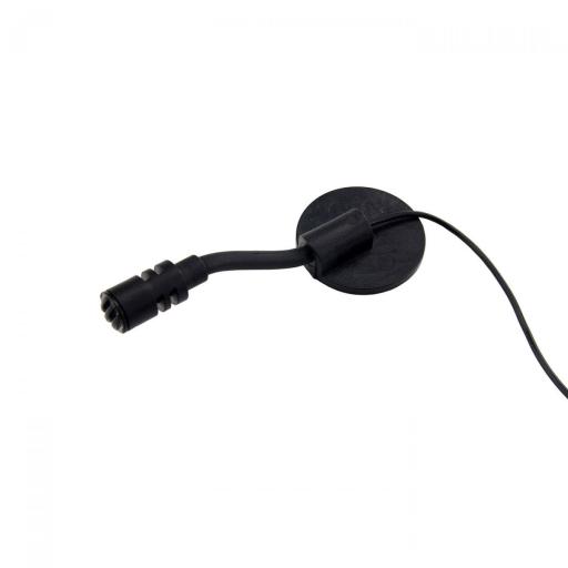 Schwanenhalsmikrofon ohne PTT-Taster, Hirose-Kontakte, 3m Kabel, für BT/AIU