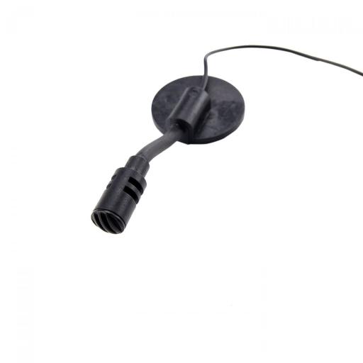 Schwanenhalsmikrofon ohne PTT-Taster, Hirose-Kontakte , 5m Kabel