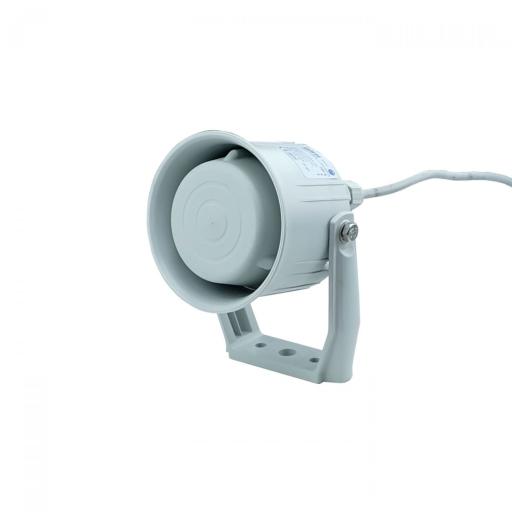HP-6 Miniatur Druckkammer-Lautsprecher, 6/10W, 8Ohm, IP67, 0,5m Kabel