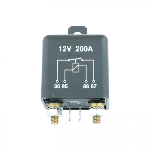 Spannungswächter, Batterietrennrelais, 12V/200 A, 12,8V/13,4V , 10 sec.