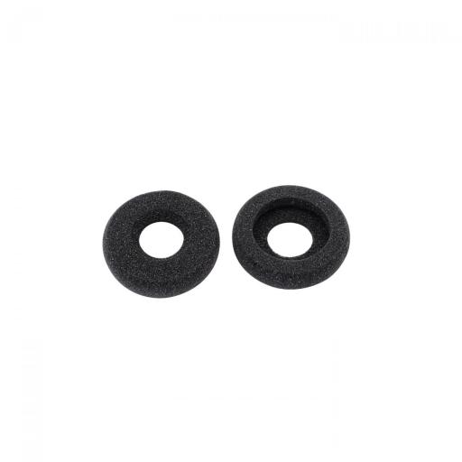 2er Pack Schaumstoff Ohrpolster für SupraPlus- und Encore-Serie, Donut-Form, anthrazit, waschbar
