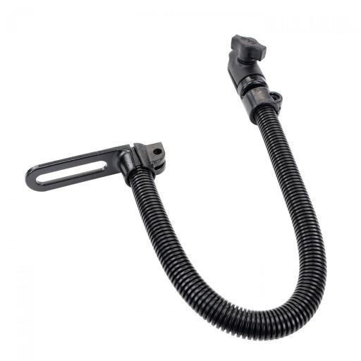 RAM Mounts Pod I Sitzschienen-Adapter (Schwanenhals) mit B-Kugel-Aufnahme (1") - flexibler Stab (ca. 450mm)