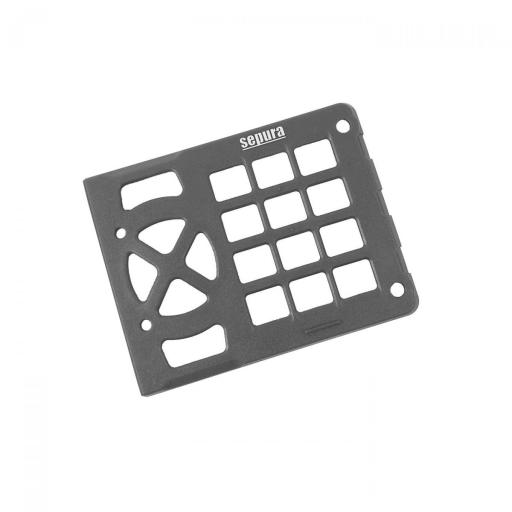 Tastaturrahmen grau, für SCC3