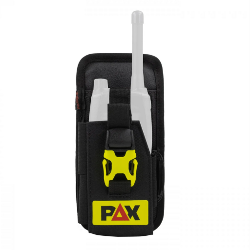 PAX PRO Funkgeräte-Holster universal, Größe M, schwarz/gelb