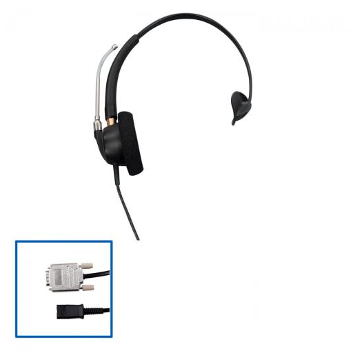 EncorePro HW510V, Hörsprechgarnitur, monaural, für SRG/SCG, mit PLX-QD Schnelltrennkupplung