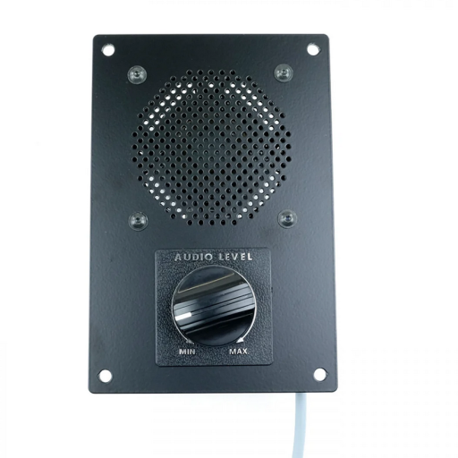 Blende mit Regler, 10/15W, 8Ohm (± 25%) und Lautsprecher inkl. 2m Kabel mit Stecker für SRG/SCG